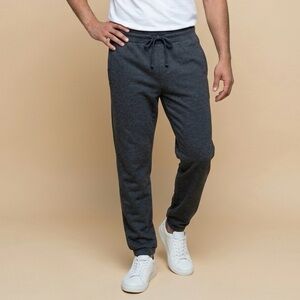 George Dark Charcoal Drawstring Joggers